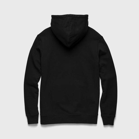 Marine French Terry Hoodie - Black
