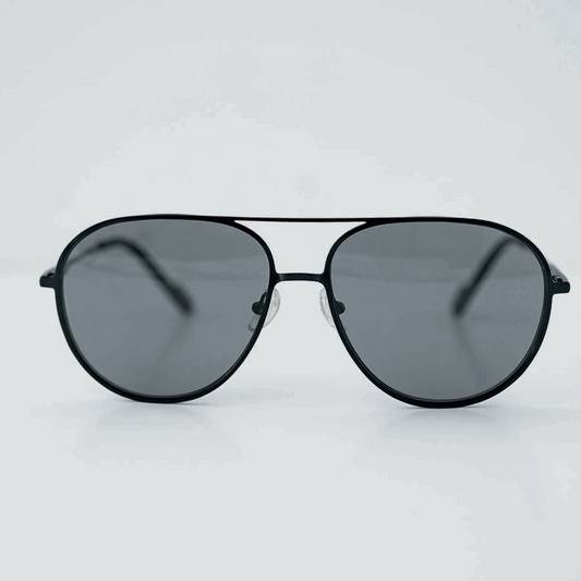 OLLIE: ONYX Blue Eye Sunglasses