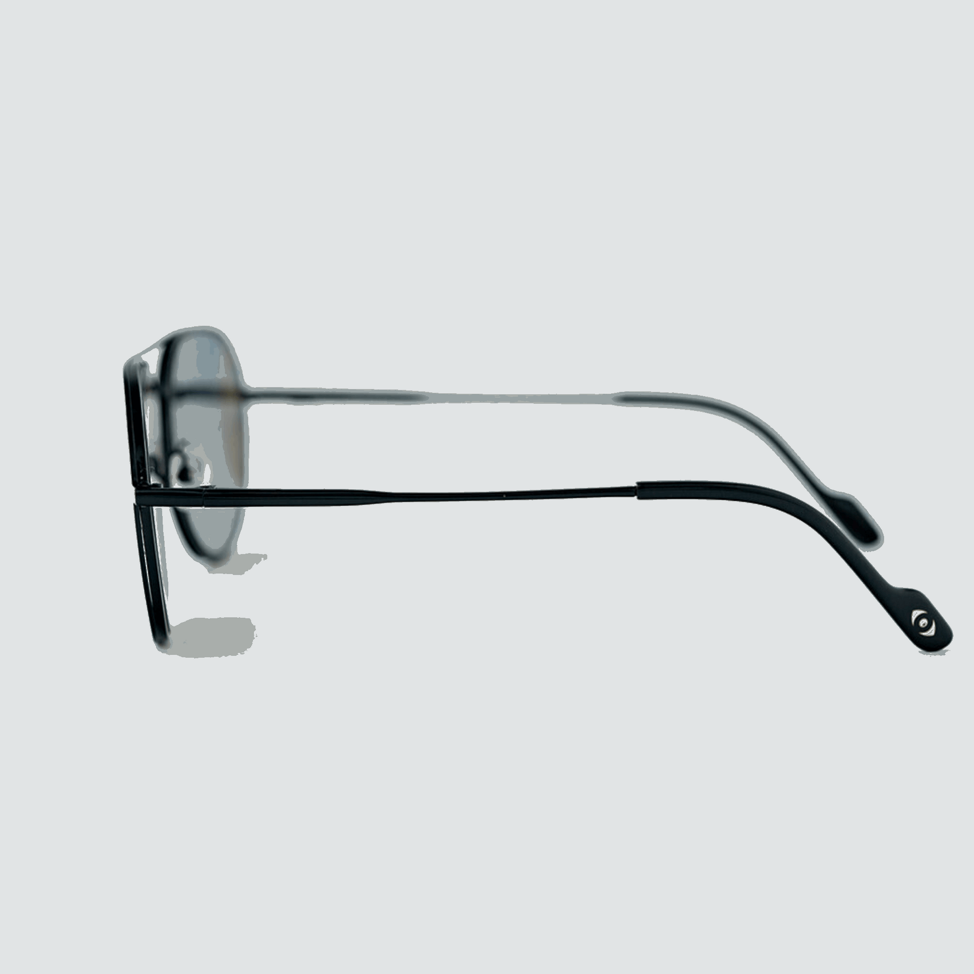 OLLIE: ONYX Blue Eye Sunglasses