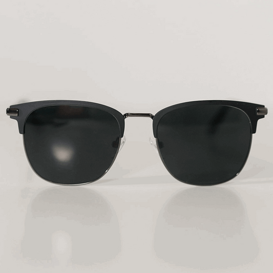 GRADY: MATTE BLACK Blue Eye Sunglasses