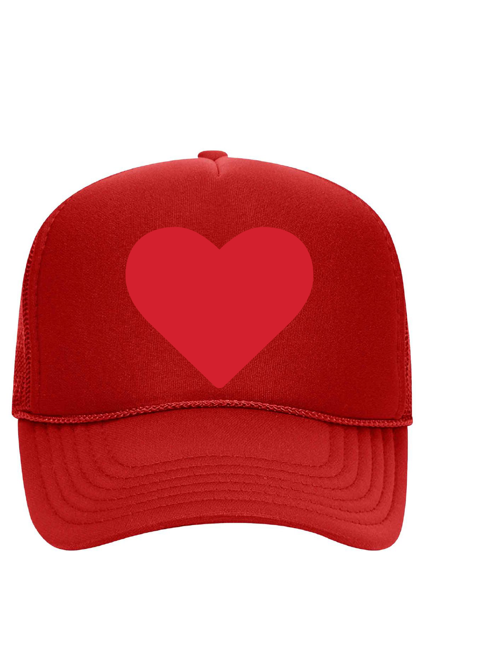 Heart / Foam Trucker Hat / 5 colors / Patriotic