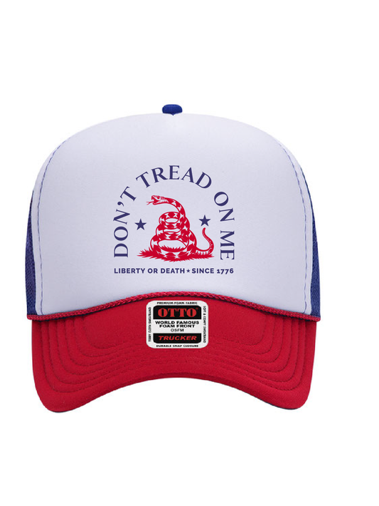 Don't Tread On Me / Foam Trucker Hat /  Don't Tread Onn Me / 5 colors