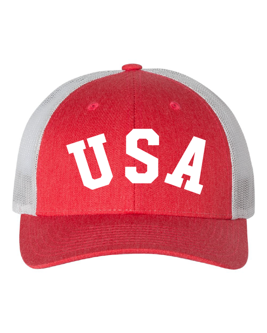 USA Low Profile Trucker Hat / 2 colors / Patriotic