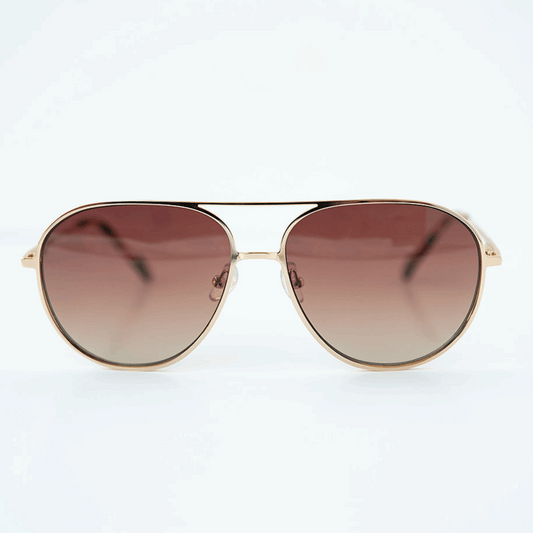 OLLIE: GOLDEN HOUR Blue Eye Sunglasses