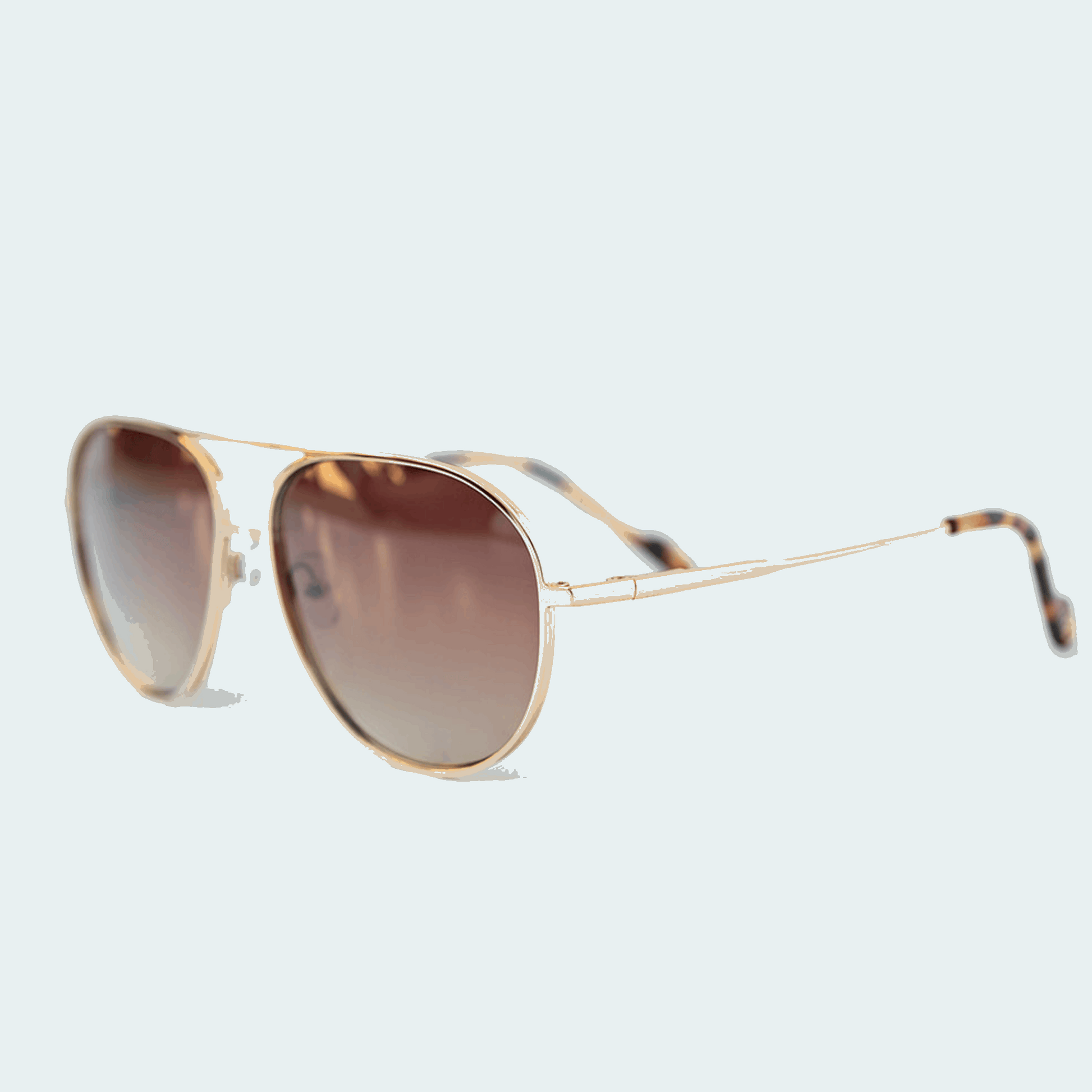 OLLIE: GOLDEN HOUR Blue Eye Sunglasses