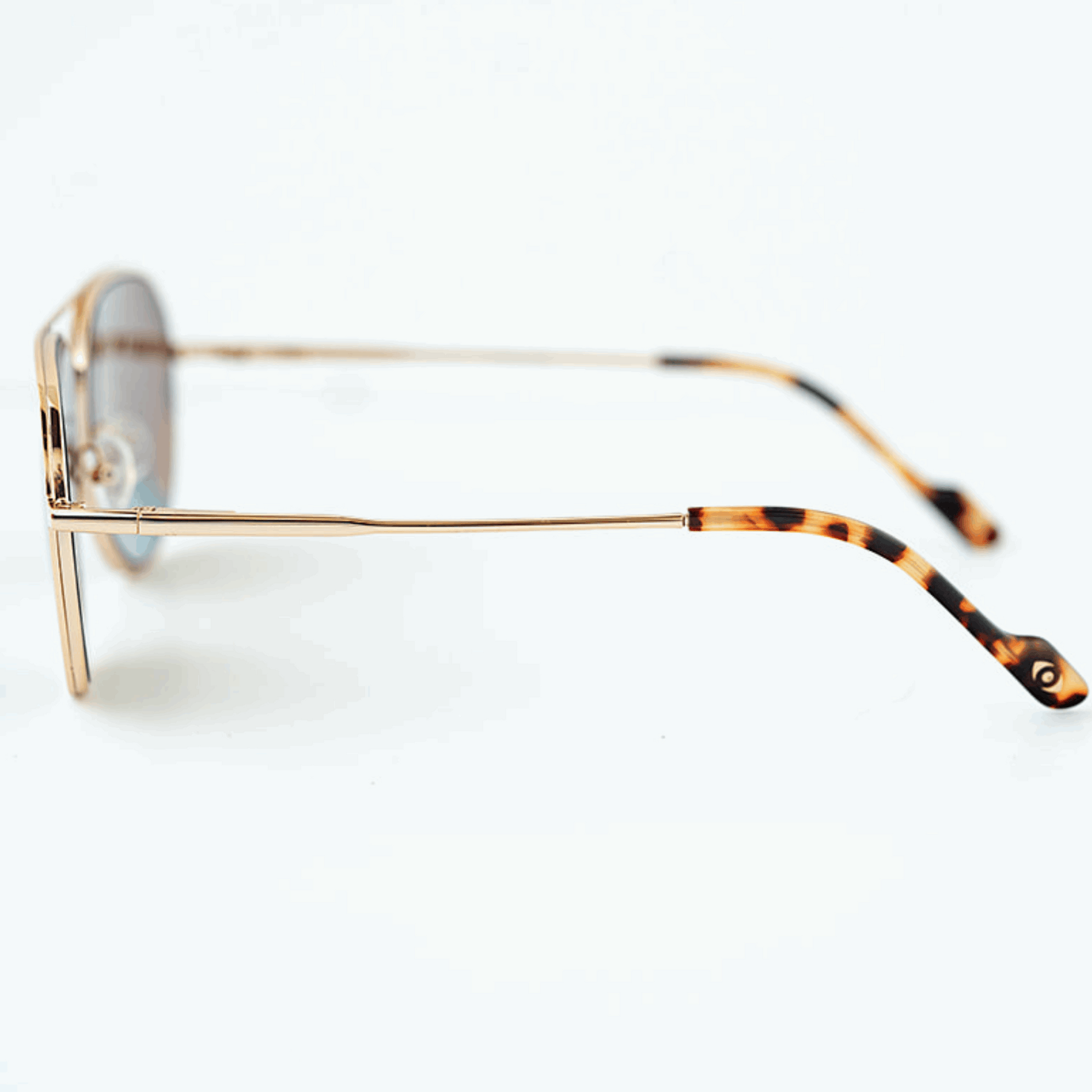 OLLIE: GOLDEN HOUR Blue Eye Sunglasses
