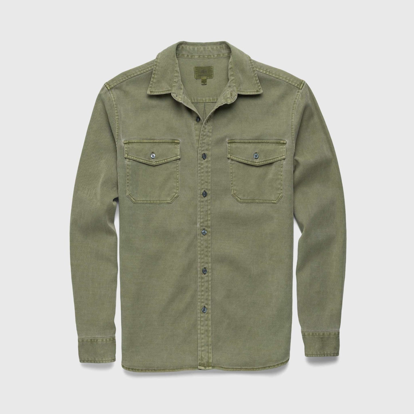 Jeb Tencel Shirt - Lichen Green
