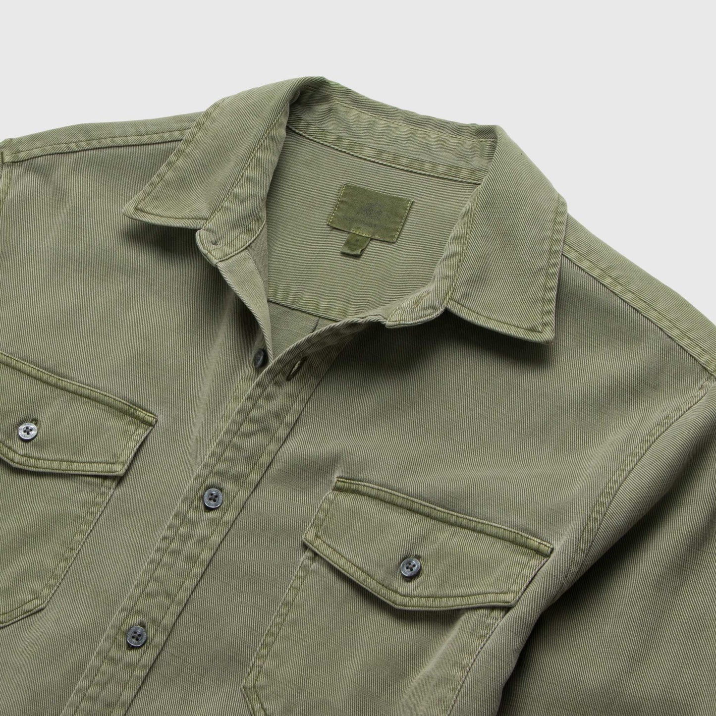 Jeb Tencel Shirt - Lichen Green