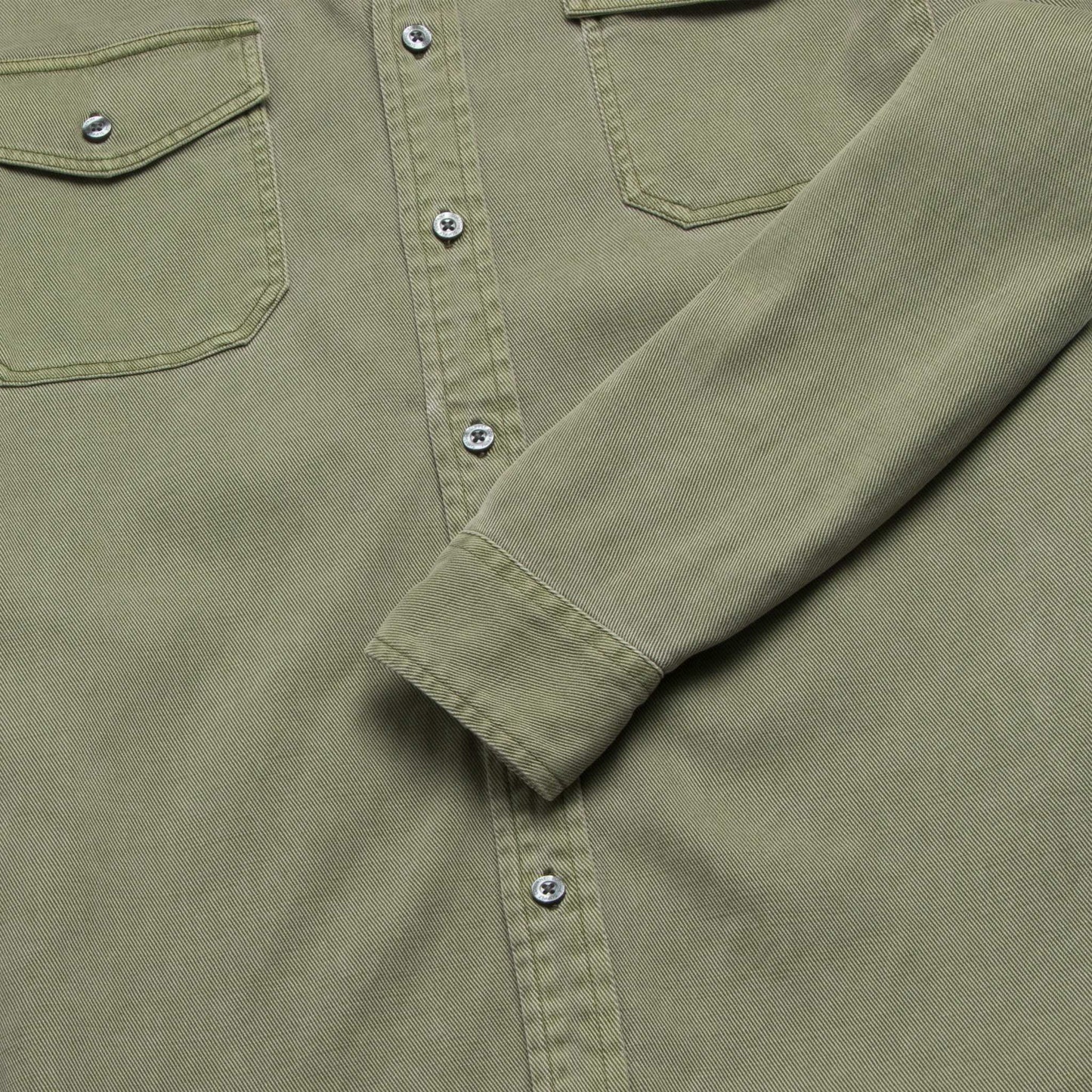 Jeb Tencel Shirt - Lichen Green