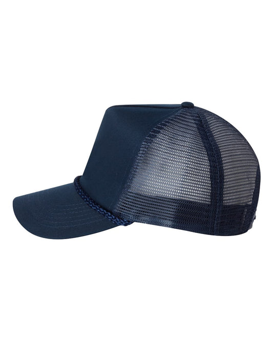 Five-Panel Trucker Cap / Navy / Local