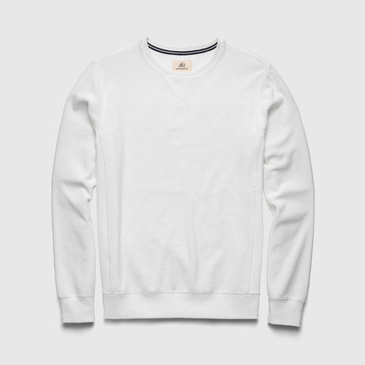 Butch Terry Crewneck - Brilliant White