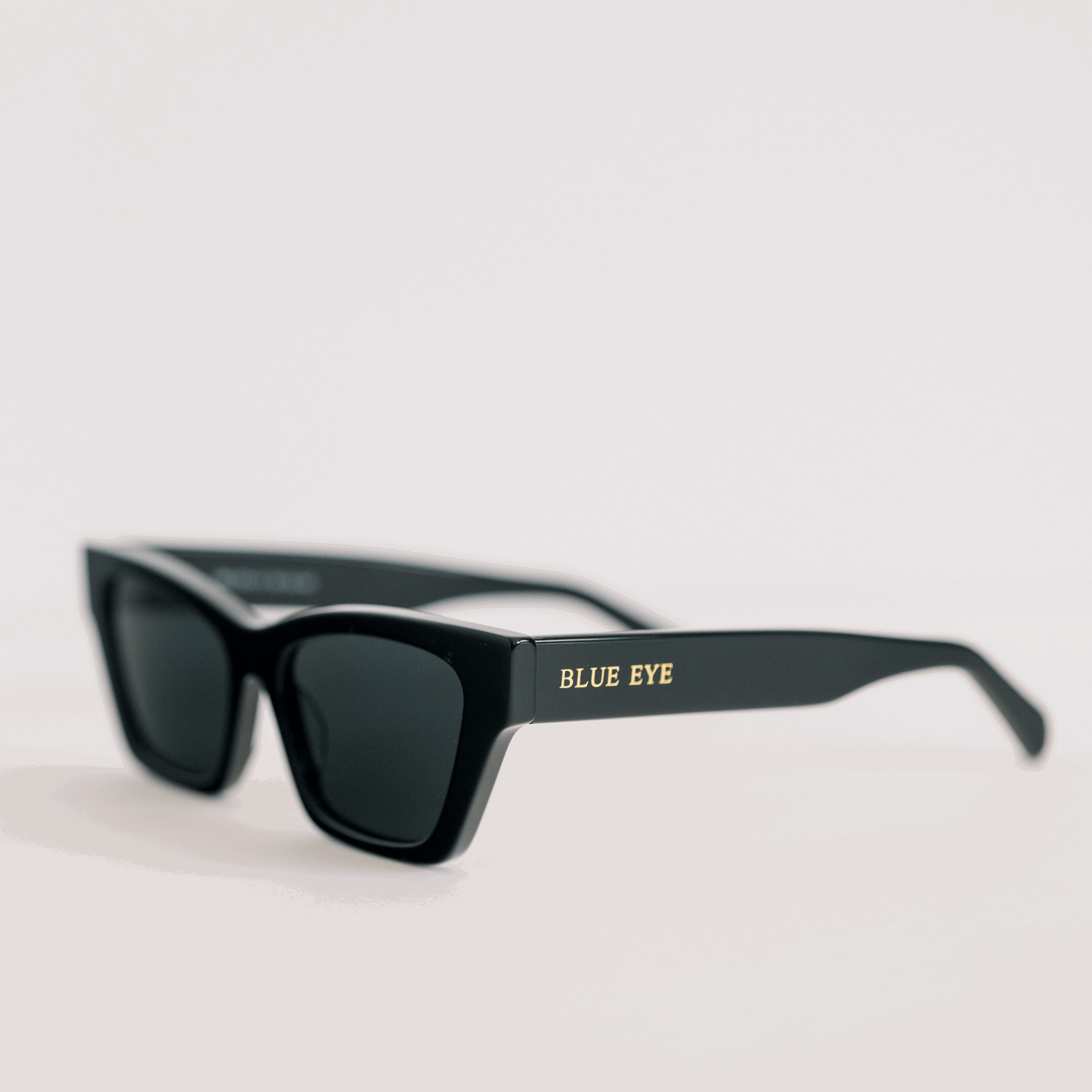 VIVIAN: MIDNIGHT BLACK Blue Eye Sunglasses
