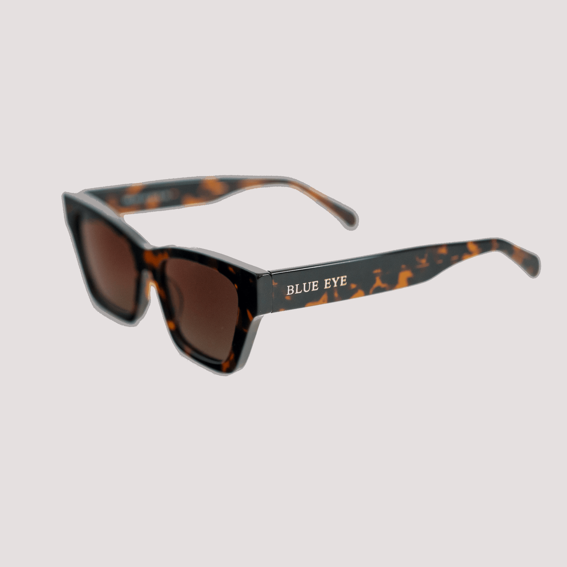 VIVIAN: TORTOISE Blue Eye Sunglasses