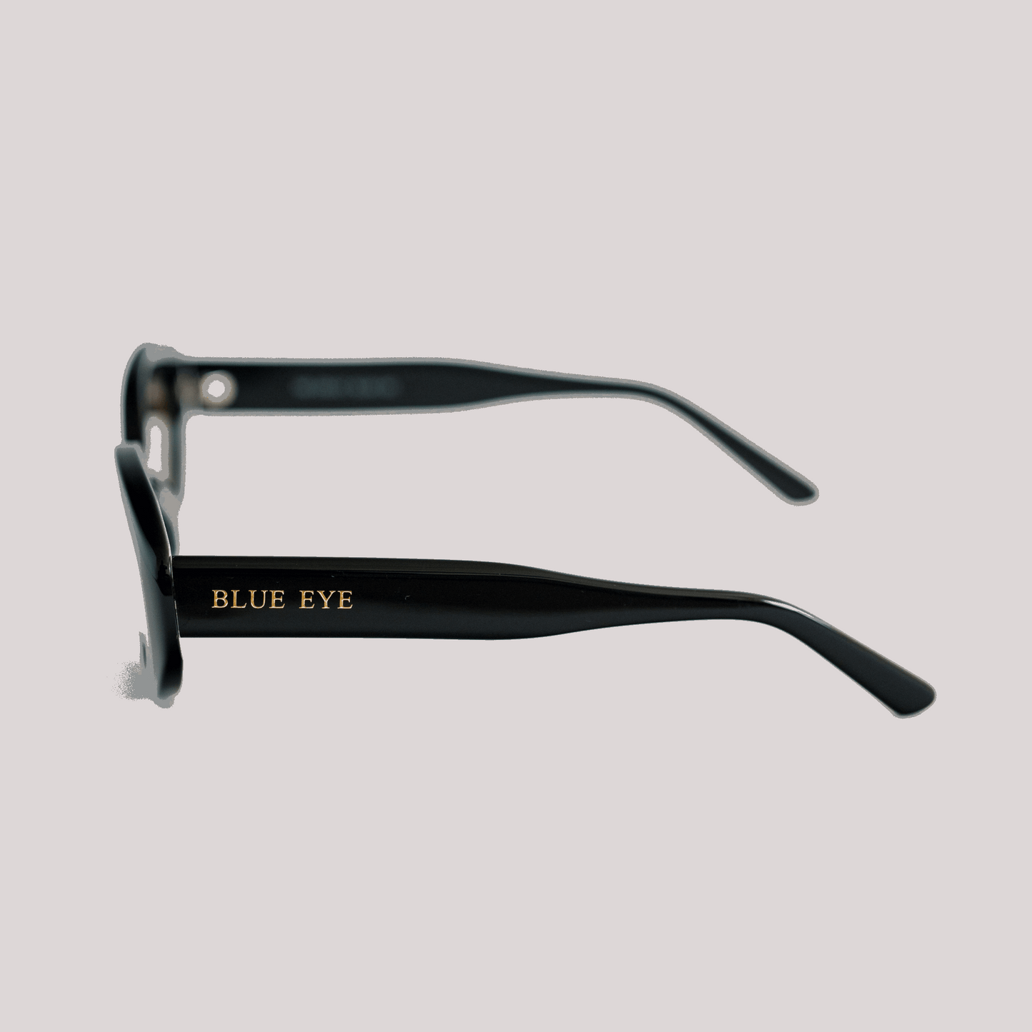 WINNIE: MIDNIGHT BLACK Blue Eye Sunglasses