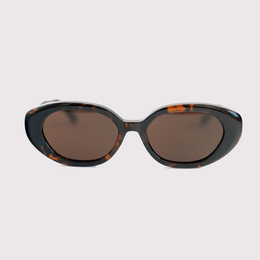 WINNIE: TORTOISE Blue Eye Sunglasses