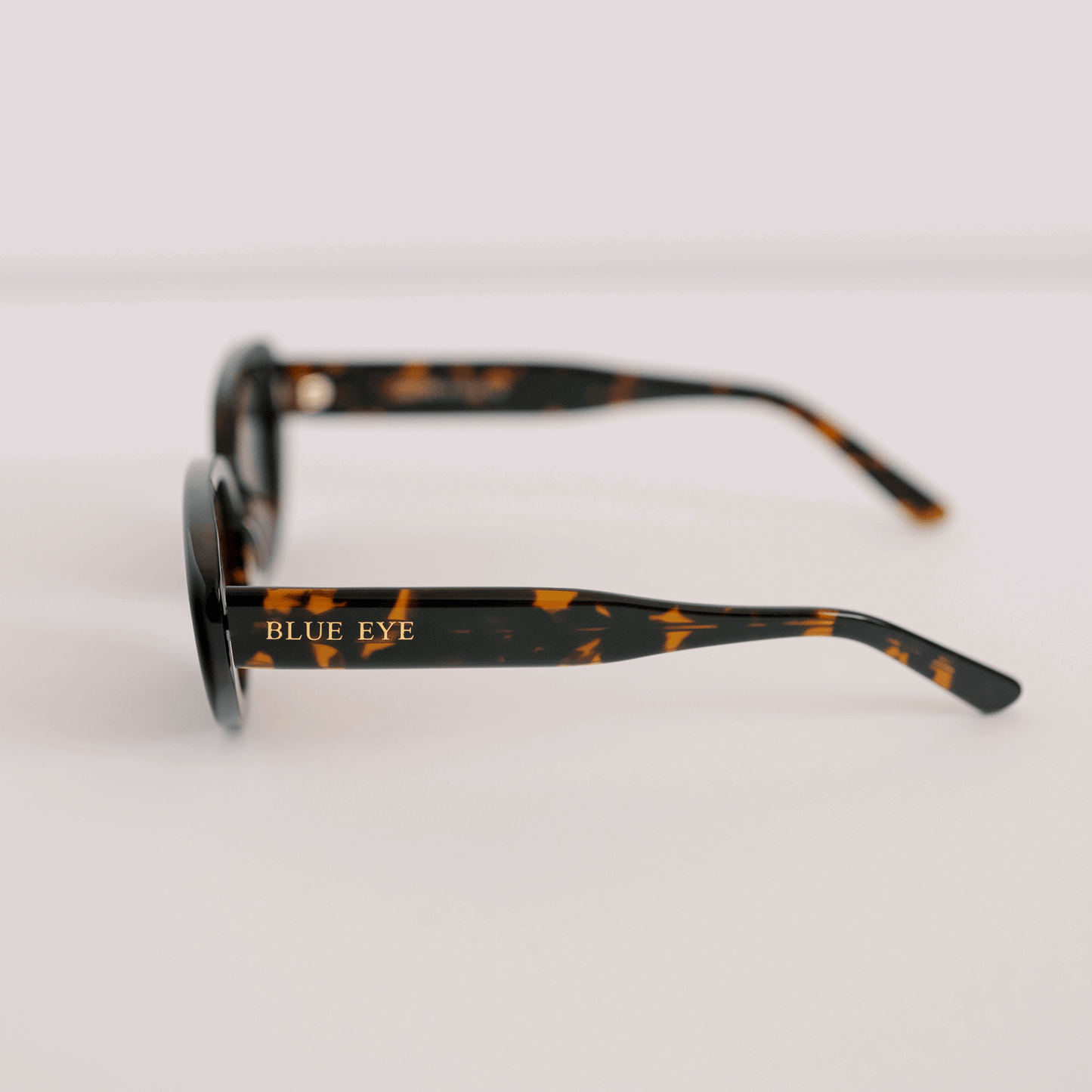 WINNIE: TORTOISE Blue Eye Sunglasses
