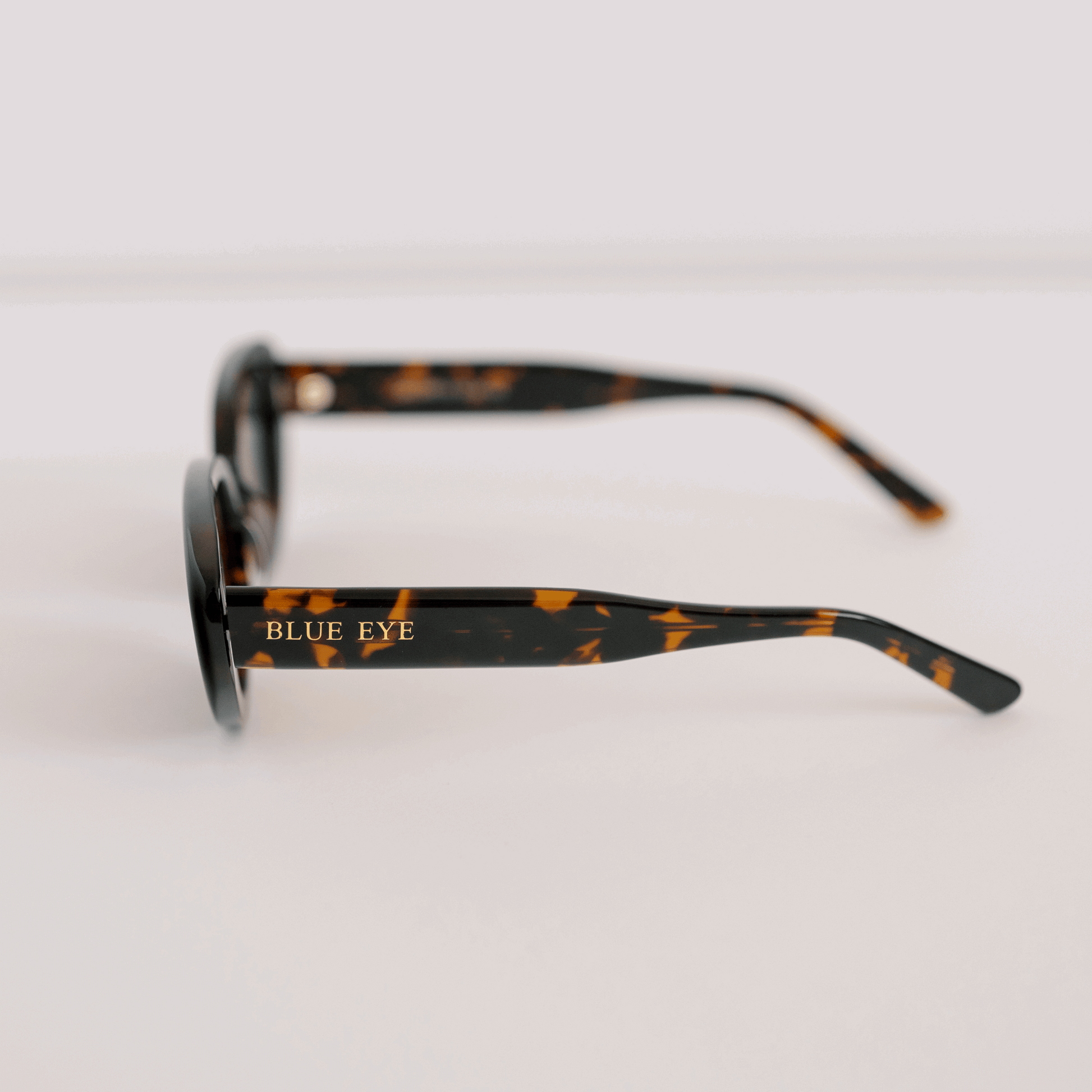 WINNIE: TORTOISE Blue Eye Sunglasses