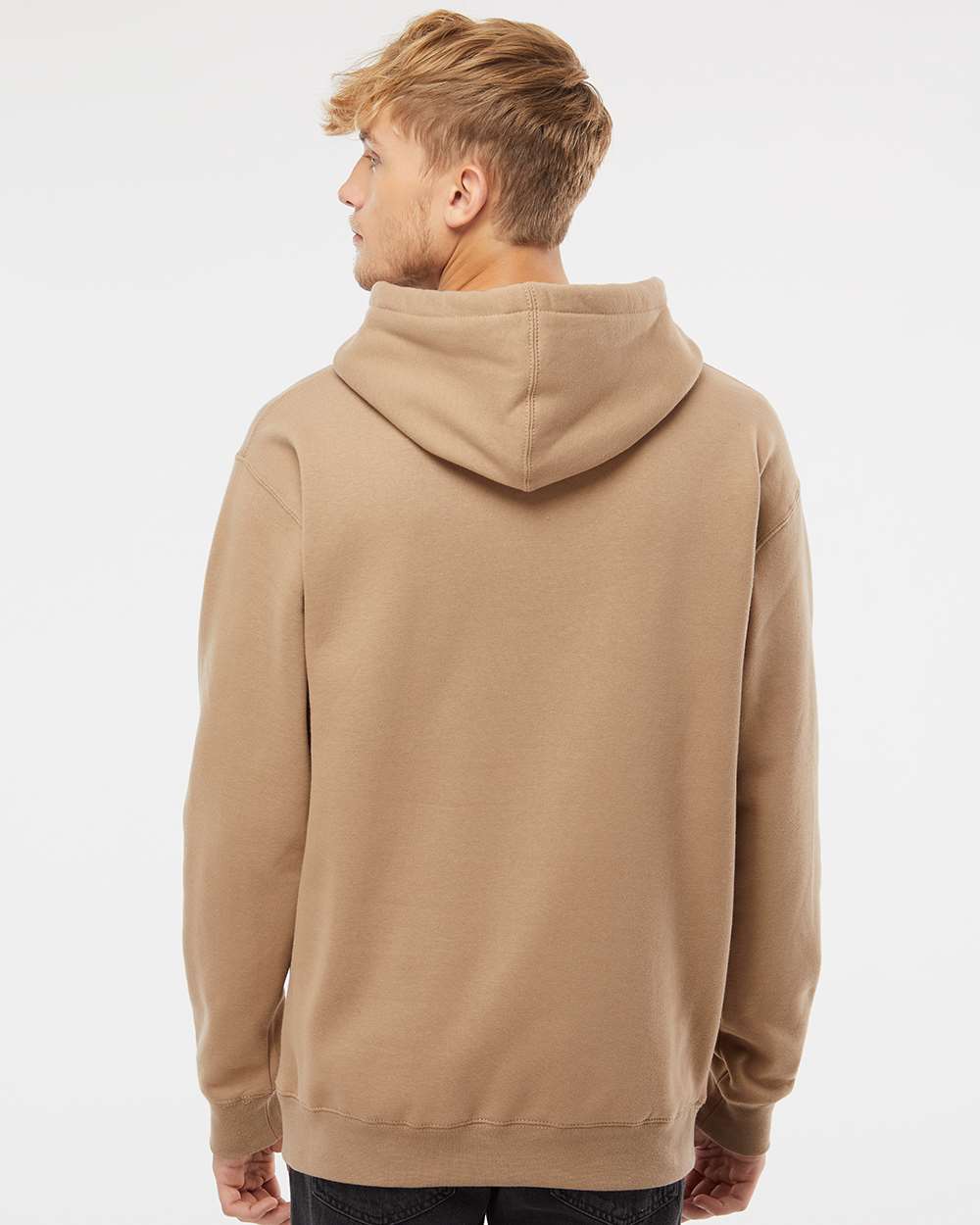 Heavyweight Hooded Pullover Sweatshirt / Sandstone / Salt and Sand