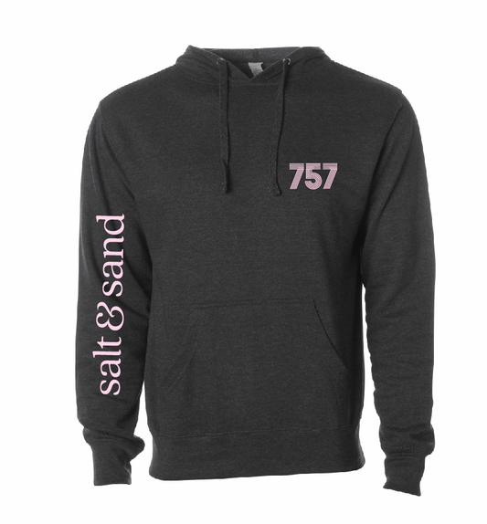 757 / Midweight Hooded Sweatshirt / 5 Colors / Valentine's Day