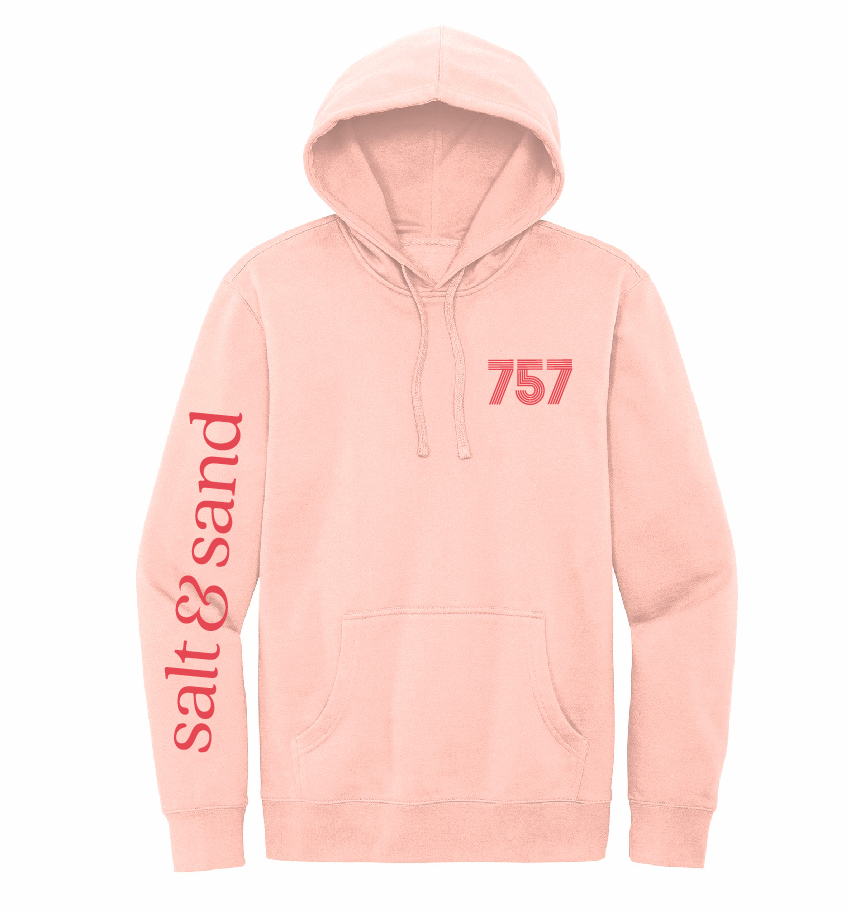 757 / Midweight Hooded Sweatshirt / 5 Colors / Valentine's Day