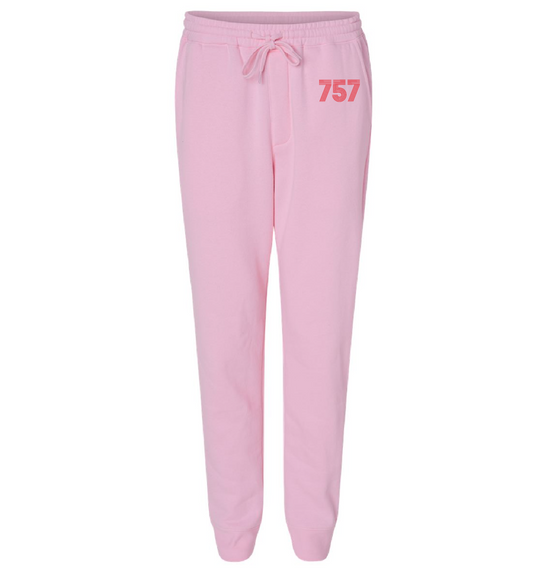 757 / Midweight Fleece Pants / Light Pink / 757