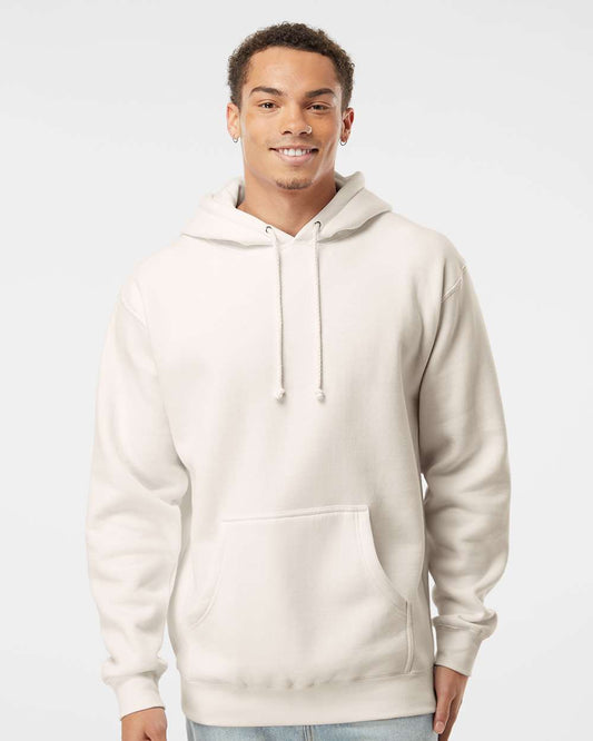 Heavyweight Hooded Pullover Sweatshirt / Bone / Norfolk Virginia