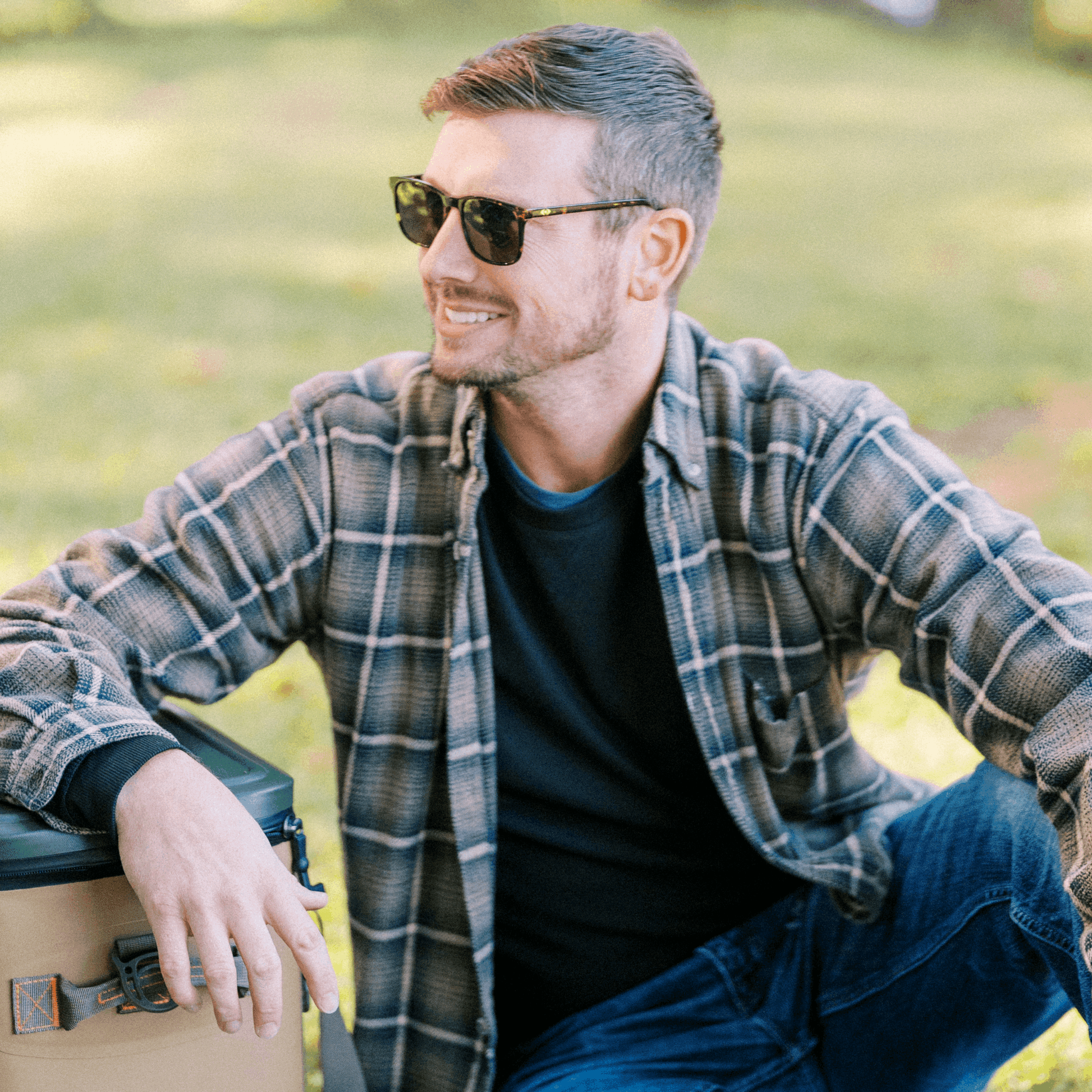 EMORY: TORTOISE Blue Eye Sunglasses