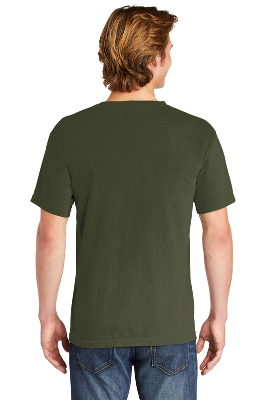 Heavyweight Ring Spun Tee / Moss / Salt and Sand