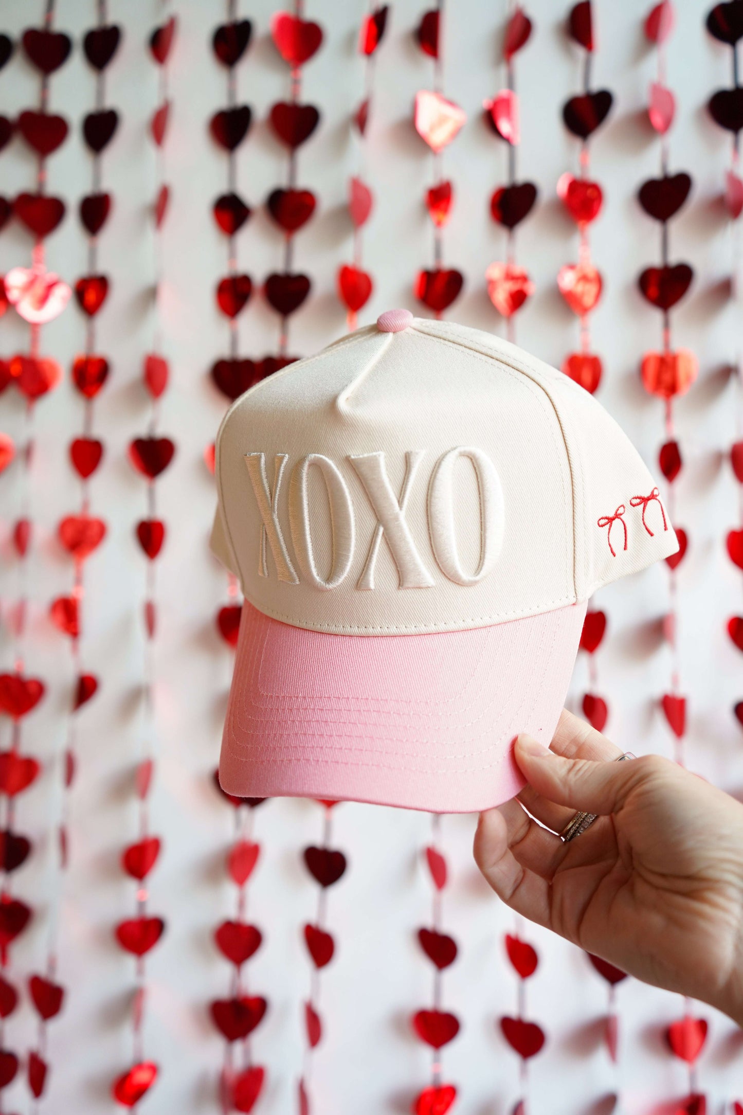 XOXO - Pink Vintage Hat KenzKustomz