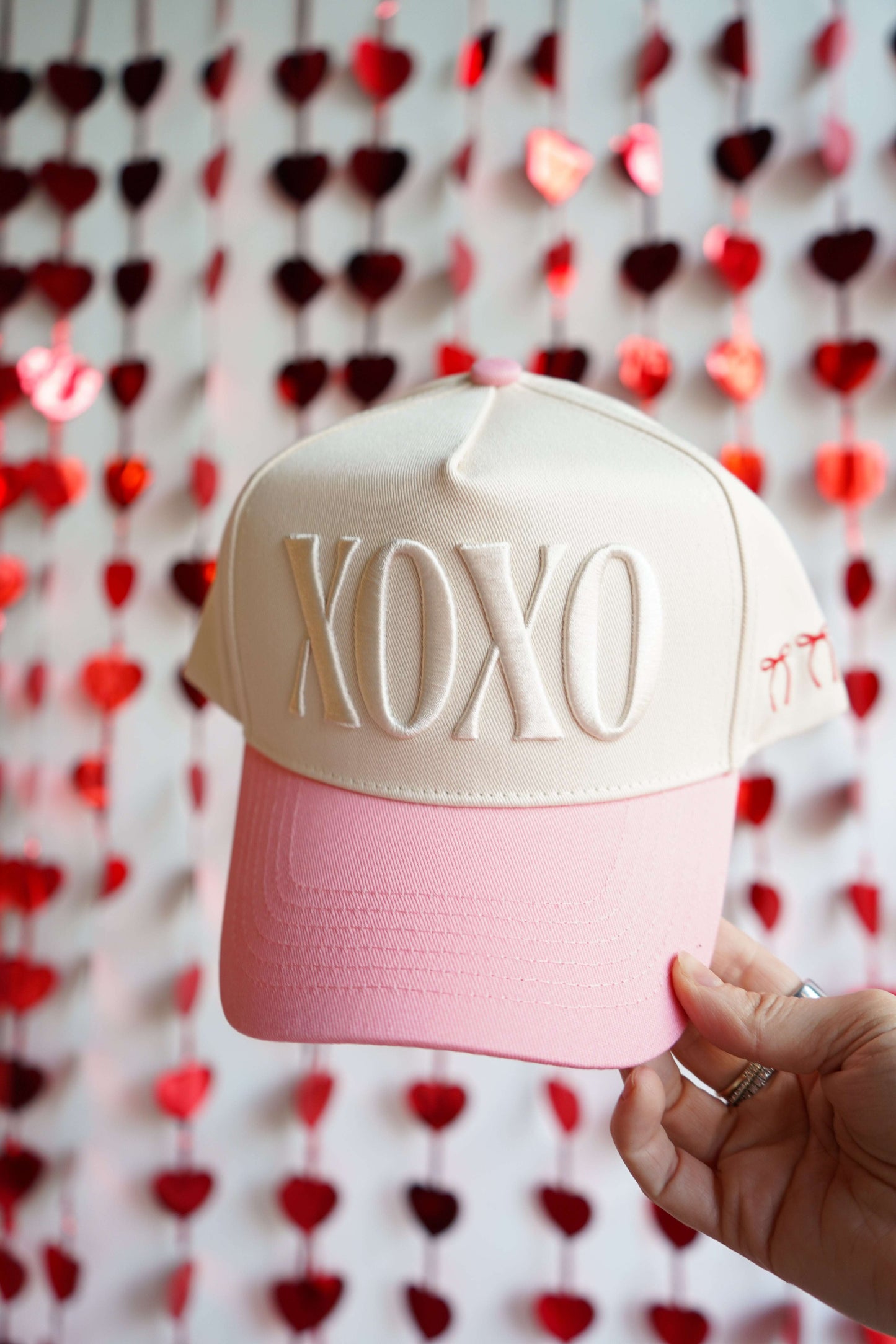 XOXO - Pink Vintage Hat KenzKustomz
