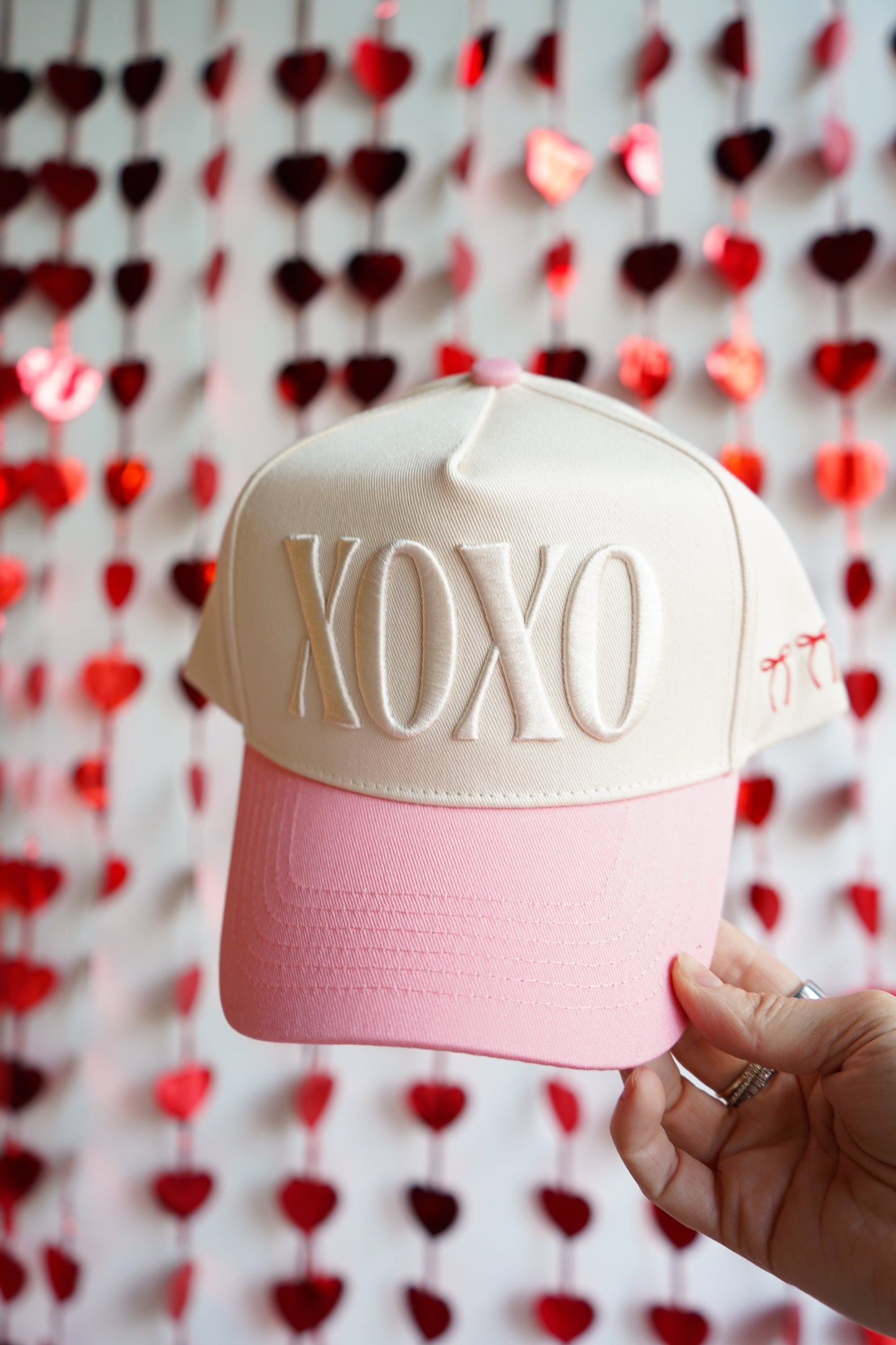 XOXO - Pink Vintage Hat