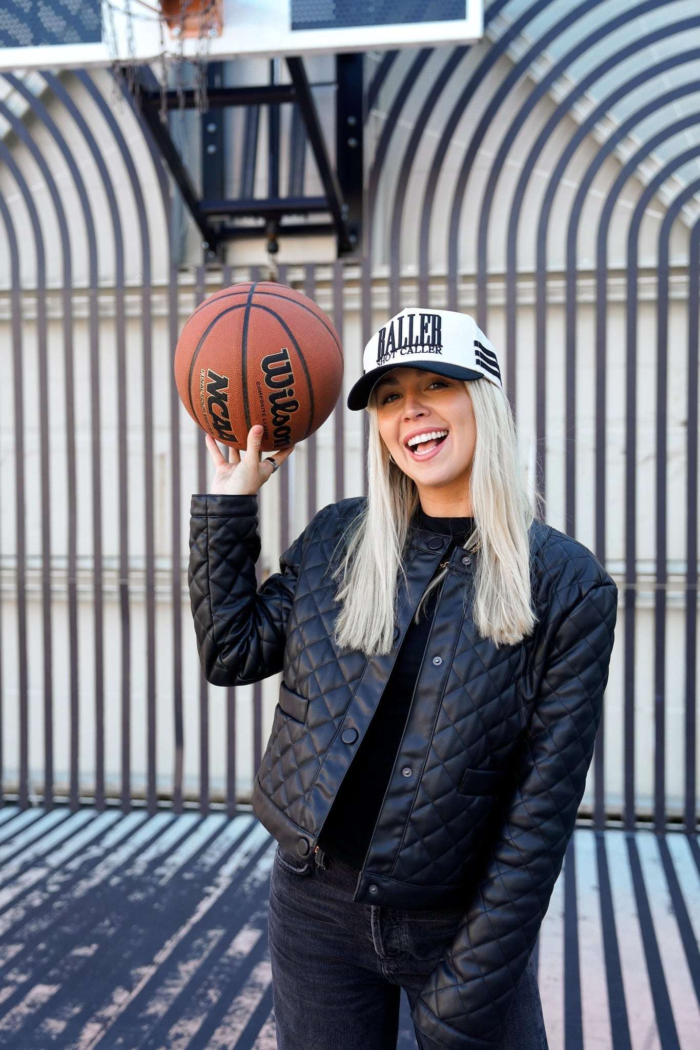 Baller - Black Vintage Trucker Hat - PREORDER KenzKustomz