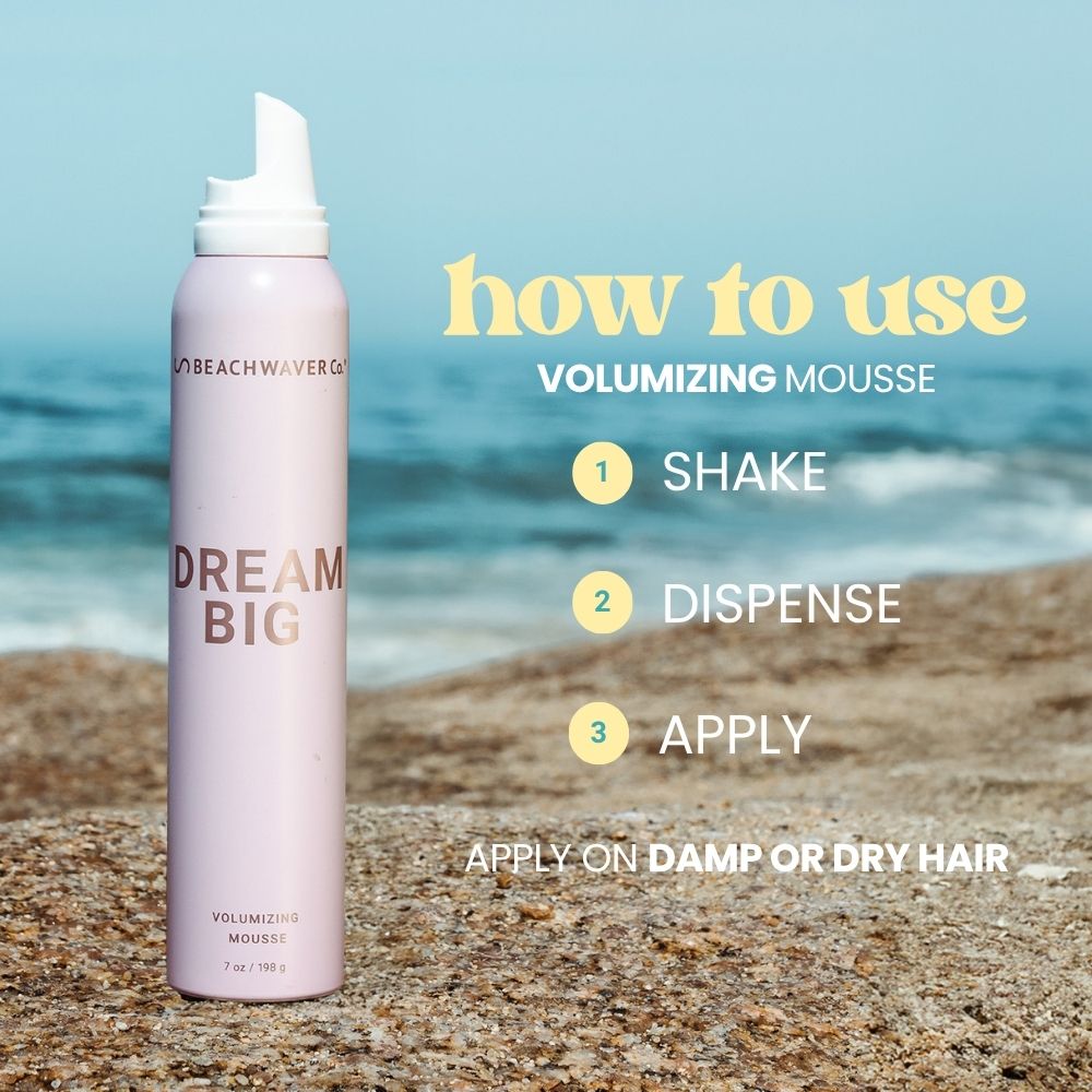 Dream Big Volumizing Mousse The Beachwaver Co.