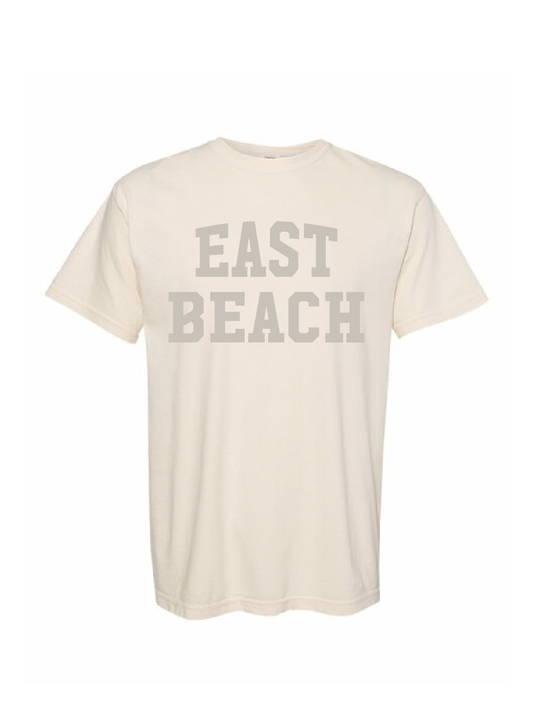 YOUTH Garment-Dyed Heavyweight T-Shirt / Ivory / East Beach