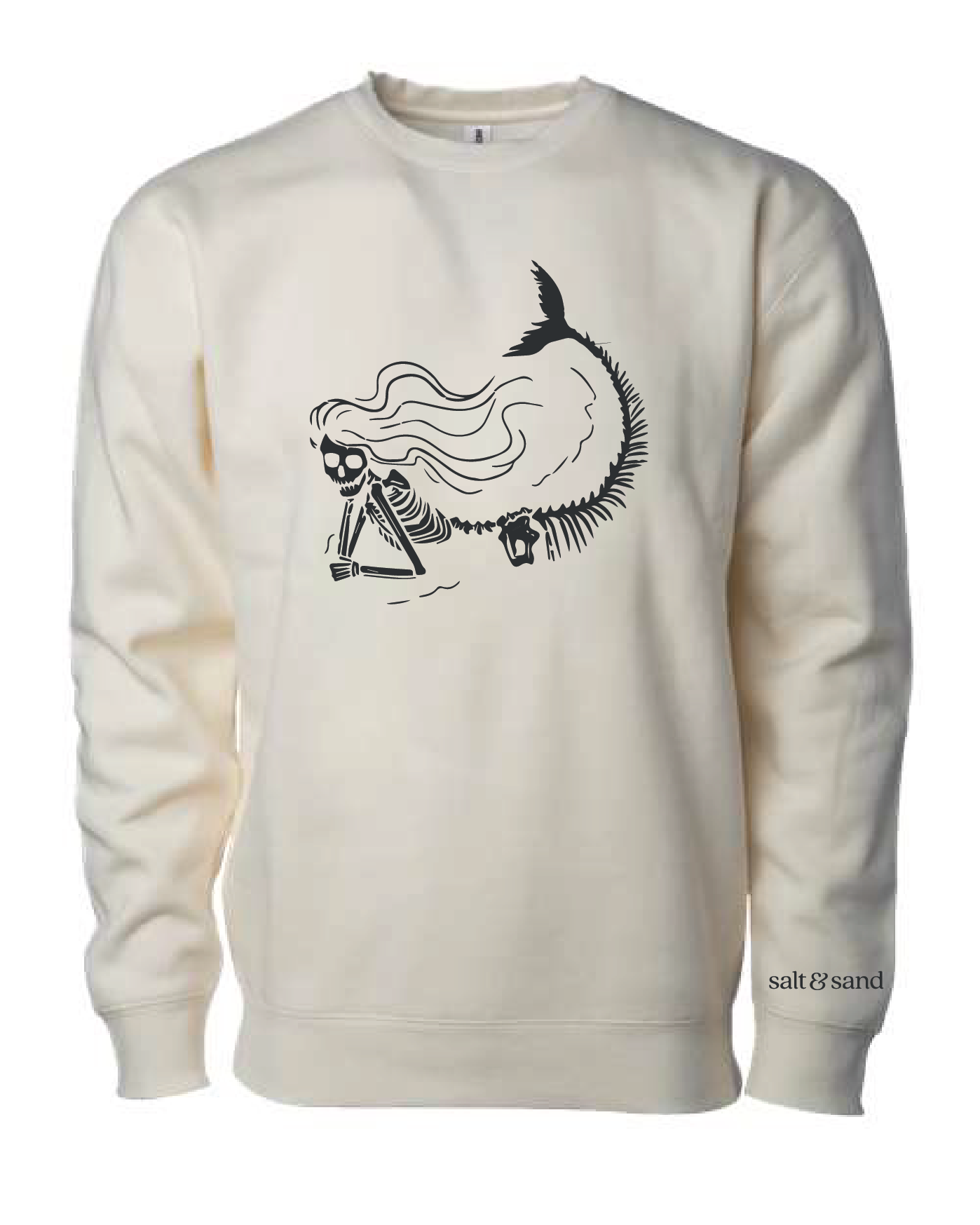 Heavyweight Crewneck Sweatshirt / Bone / Halloween