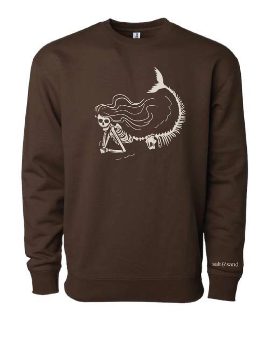 Heavyweight Crewneck Sweatshirt / Brown / Halloween