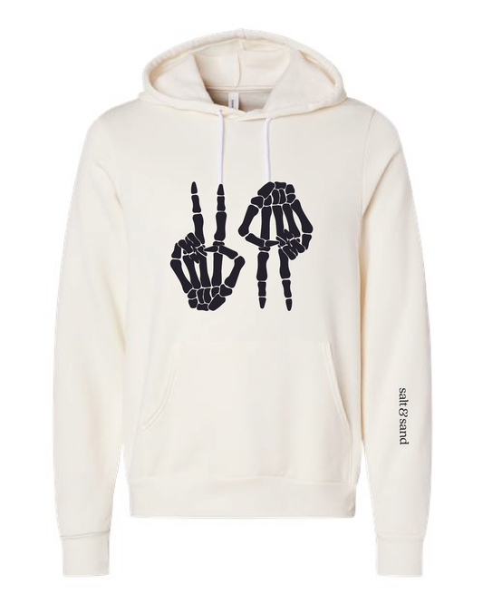 VA Sponge Fleece Hoodie / Bone / Halloween