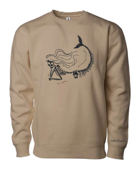 Heavyweight Crewneck Sweatshirt / Sandstone / Halloween