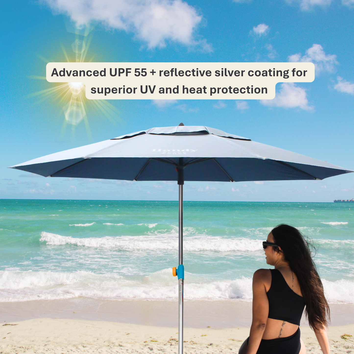 Beach Umbrella & Anchor System