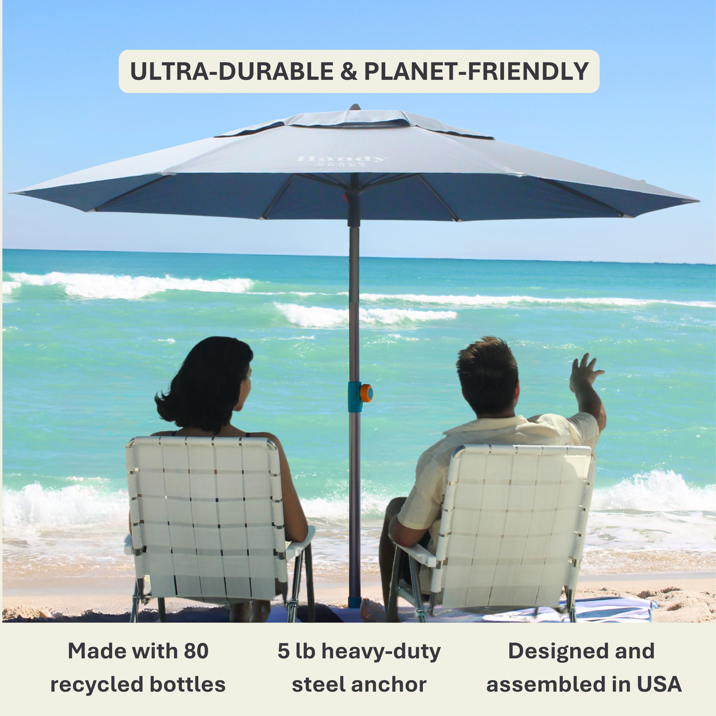 Beach Umbrella & Anchor System