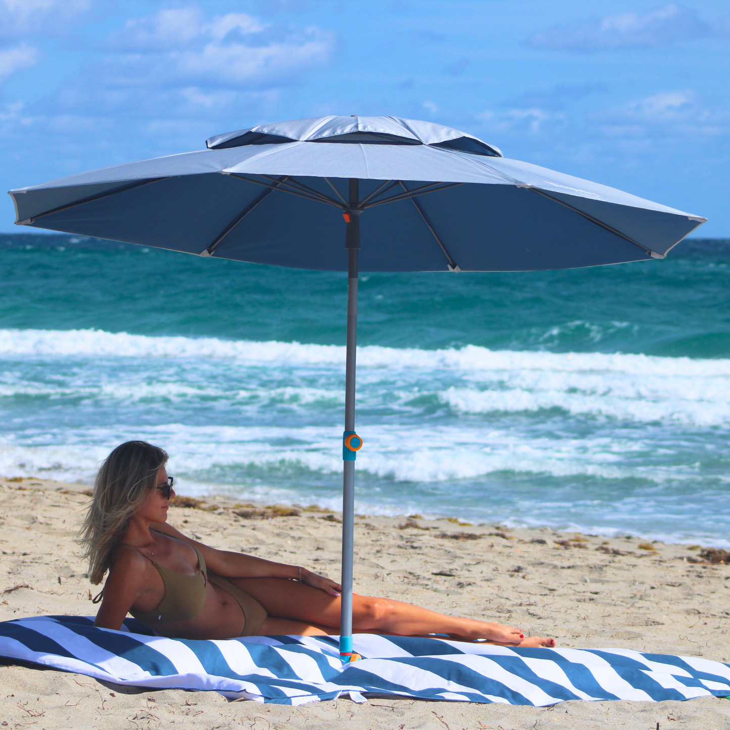 Beach Umbrella & Anchor System