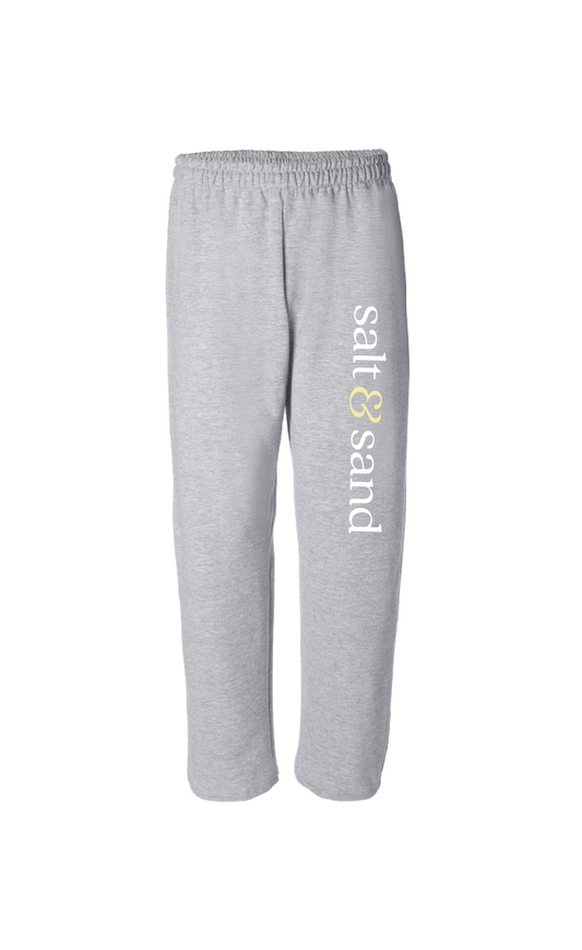 Open-Bottom Sweatpants / Sport Grey / Coastal