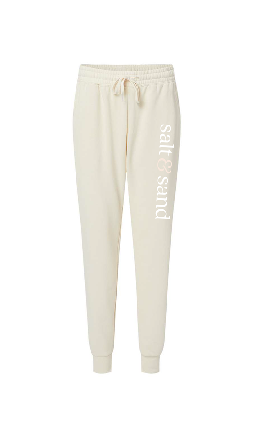 Women's Wave Wash Sweatpants / Bone / Coastal