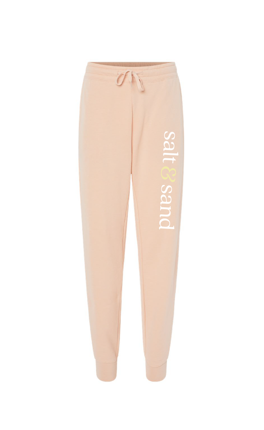 Women's Wave Wash Sweatpants / Blush / Coastal