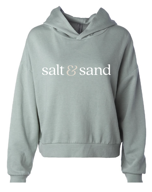 Women's Wave Wash Hooded Sweatshirt / Sage / Coastal