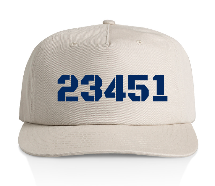 Zip Code Surf Cap / Bone / 757