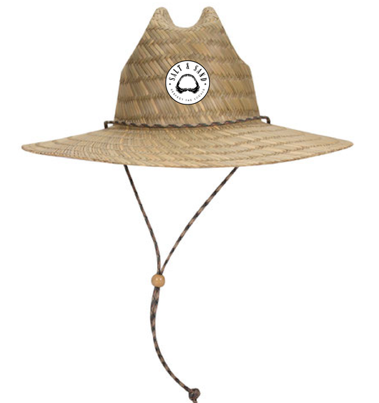 Straw Lifeguard Hat / Coastal