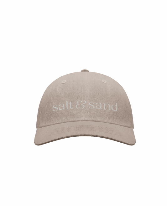 Hybrid Corduroy Dad Cap / Sandstone / Salt and Sand