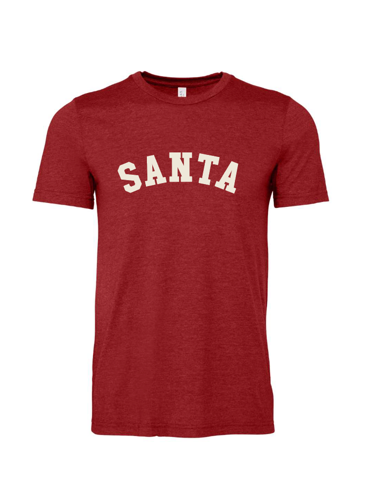 SANTA / YOUTH SoftStyle Tee / 2 Colors / Christmas