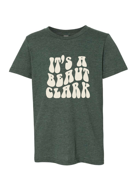 It's a Beaut Clark  / YOUTH SoftStyle Tee / 2 colors / Christmas